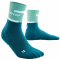 CEP Mid-Cut V4 Laufsocken Damen 766 - ocean/petrol II (34-37)
