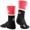 CEP Mid-Cut V4 Laufsocken Damen 388 - pink/black II (34-37)