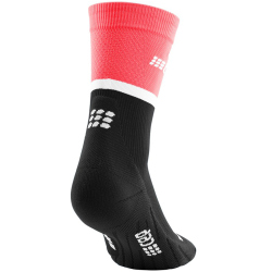 CEP Mid-Cut V4 Laufsocken Damen 388 - pink/black III (37-40)