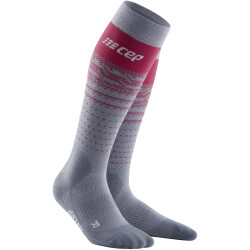 CEP Ski Thermo Merino Skisocken Herren 751 - grey/red III...