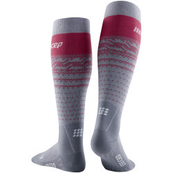 CEP Ski Thermo Merino Skisocken Herren 751 - grey/red III...