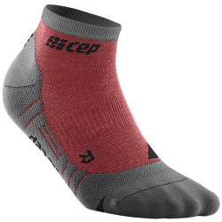 CEP Hiking Light Merino Low-Cut Outdoorsocken Herren 783 - berry/grey III (39-42)