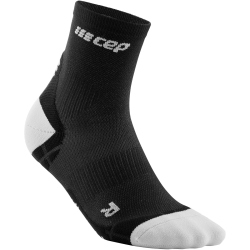CEP Ultralight Short Laufsocken Herren 672 - black/light grey III (39-42)