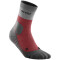 CEP Light Merino Mid-Cut Outdoorsocken Herren 783 - berry/grey III (39-42)