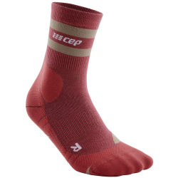 CEP 80s Socks Mid-Cut Outdoorsocken Herren 784 - berry/sand III (39-42)