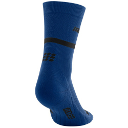 CEP Mid-Cut V4 Laufsocken Herren 039 - blue III (39-42)