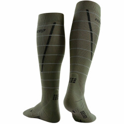 CEP Reflective Laufsocken Damen 790 - dark green II (35-38)