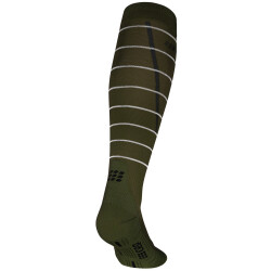 CEP Reflective Laufsocken Damen 790 - dark green II (35-38)