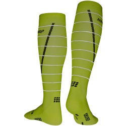 CEP Reflective Laufsocken Damen 687 - neon yellow II (35-38)