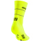 CEP Reflective Mid-Cut Laufsocken Damen 687 - neon yellow II (35-38)