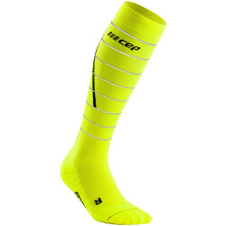 CEP Reflective Laufsocken Herren 687 - neon yellow III (39-42)