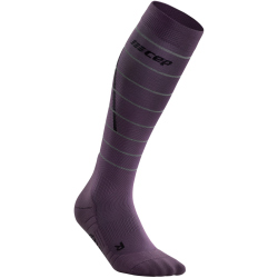 CEP Reflective Laufsocken Herren 189 - purple III (39-42)