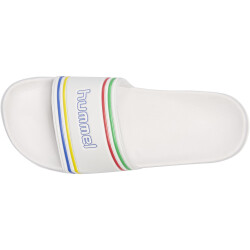 hummel Pool Slide Retro Badelatschen 9001 - white 39