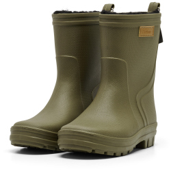 hummel Thermo Gummistiefel gef&uuml;ttert Kinder 6086 - dark olive 26