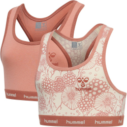 2er Pack hummel hmlCAROLINA Sport-BH Mädchen 3112 -...