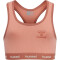 2er Pack hummel hmlCAROLINA Sport-BH Mädchen 3112 - cameo brown 134/140
