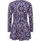 hummel hmlBADIA langarm Kleid Mädchen 3305 - purple dove 110