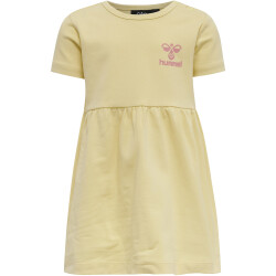 hummel hmlIRIS kurzarm Baby-Kleid 8088 - italian straw 104