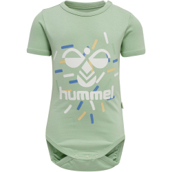 hummel hmlLAKE kurzarm Baby-Body 5065 - grayed jade 56
