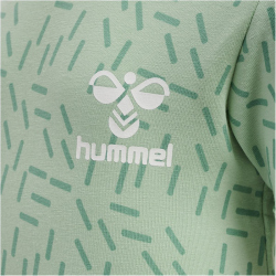 hummel hmlRIVER kurzarm Baby-Body 5065 - grayed jade 56