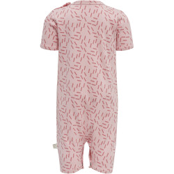 hummel hmlRIVER kurzarm Baby-Strampler 3253 - powder pink 56