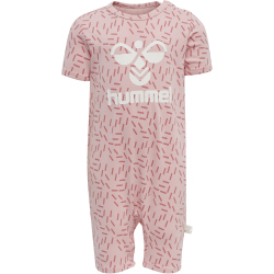 hummel hmlRIVER kurzarm Baby-Strampler 3253 - powder pink 56