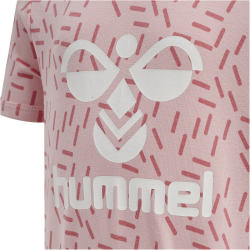hummel hmlRIVER kurzarm Baby-Strampler 3253 - powder pink 56