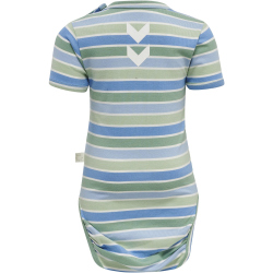 hummel hmlPELLE kurzarm Baby-Body 5065 - grayed jade 56