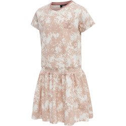 hummel hmlJUNA kurzarm Baby-Kleid 4768 - ash rose 104