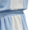 hummel hmlCALIDA kurzarm Kleid Mädchen 8293 - cerulean 104