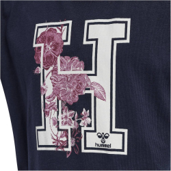 hummel hmlPHILOSOPHY T-Shirt M&auml;dchen 1009 - black iris 104