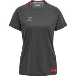 hummel hmlPRO Grid Trainingstrikot Damen 2166 - forged iron/quiet shade XS