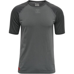 hummel hmlPRO Grid Seamless Funktionsshirt Herren 2166 - forged iron/quiet shade S