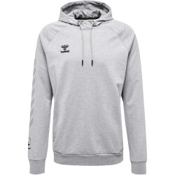 hummel MOVE Grid Hoodie Herren 2006 - grey melange XXL