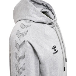 hummel MOVE Grid Hoodie Herren 2006 - grey melange 3XL