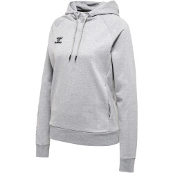 hummel MOVE Grid Hoodie Damen 2006 - grey melange XXL