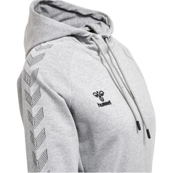 hummel MOVE Grid Hoodie Damen 2006 - grey melange S