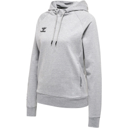 hummel MOVE Grid Hoodie Damen 2006 - grey melange XS