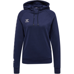hummel MOVE Grid Hoodie Damen 7026 - marine S