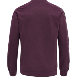 hummel MOVE Grid Sweatshirt Herren 3506 - grape wine S