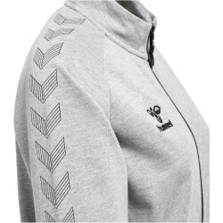 hummel MOVE Grid Zipjacke Damen 2006 - grey melange M