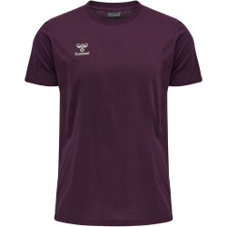 hummel MOVE Grid T-Shirt Herren 3506 - grape wine XXL