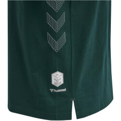 hummel MOVE Grid T-Shirt Herren 6470 - deep teal XXL