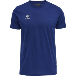 hummel MOVE Grid T-Shirt Herren 8558 - sodalite blue XXL