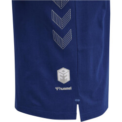 hummel MOVE Grid T-Shirt Herren 8558 - sodalite blue L