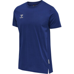 hummel MOVE Grid T-Shirt Herren 8558 - sodalite blue M
