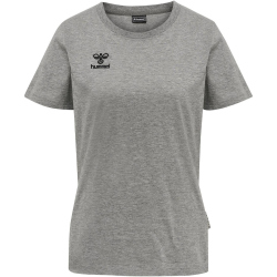 hummel MOVE Grid T-Shirt Damen 2006 - grey melange XXL