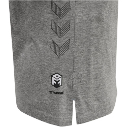 hummel MOVE Grid T-Shirt Damen 2006 - grey melange XXL