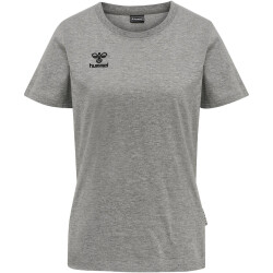 hummel MOVE Grid T-Shirt Damen 2006 - grey melange XL