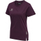hummel MOVE Grid T-Shirt Damen 3506 - grape wine XXL